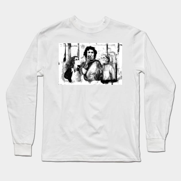 The Rocky Horror Picture Show (B&W) Long Sleeve T-Shirt by roublerust